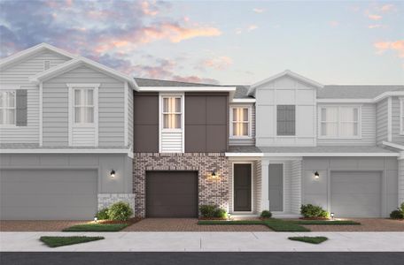 New construction Townhouse house 1658 Greenleaf Woods Cv, Oviedo, FL 32765 null- photo 0