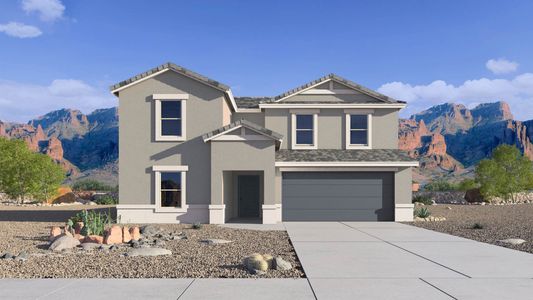 New construction Single-Family house 26224 W Nancy Ln, Buckeye, AZ 85326 plan Ozark - image