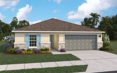 New construction Single-Family house 1040 Luke Ave, Winter Haven, FL 33881 plan Auburndale - image