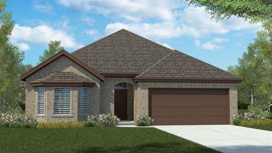 New construction Single-Family house 15157 Ram Rock Dr, Aledo, TX 76008 plan Crownpoint - image