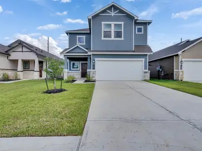 New construction Single-Family house 1206 Elsinore Dr, Arcola, TX 77583 plan Belle Vue 1900 SB - image 2