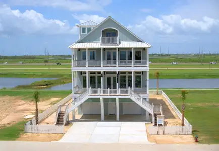 New construction Single-Family house 11346 Beachside Dr, Galveston, TX 77554 - image