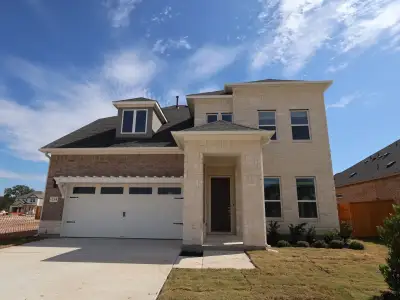 New construction Single-Family house 134 Leland Ave, Buda, TX 78610 plan Belmont II - Signature II Series - image