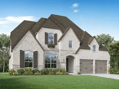 New construction Single-Family house 841 Bridle Path Pkwy, Aubrey, TX 76227 plan 222 Plan - image