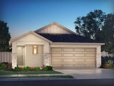 New construction Single-Family house 271 Charles Ridge Dr, Montgomery, TX 77316 plan The Cascade (330) - image
