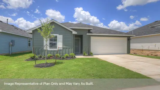 New construction Single-Family house 227 Hodges St, Maxwell, TX 78656 plan The Lakeway - image