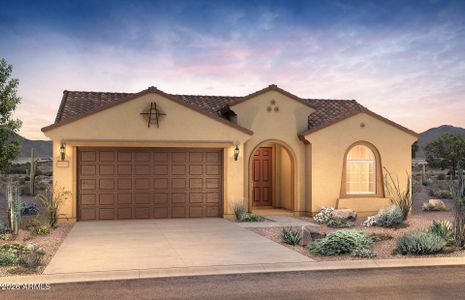New construction Single-Family house 27371 W Sequoia Dr, Buckeye, AZ 85396 plan Hideaway - image