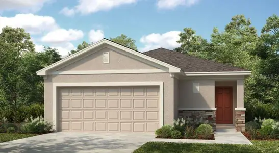 New construction Single-Family house 12474 Whisk Ct, Hudson, FL 34669 plan Spruce - image