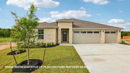 New construction Single-Family house 285 Rivers Edge Dr, Georgetown, TX 78628 plan The Grayson - image