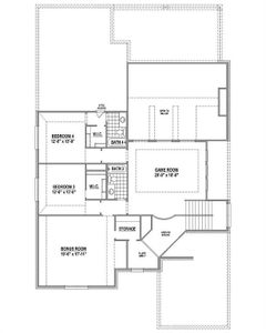 2nd Level Floor plan