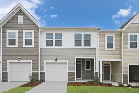 New construction Multi-Family house 125 Tree Moss Ct, Rolesville, NC 27571 plan Carson II - image
