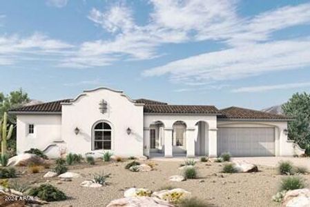 New construction Single-Family house 20708 W Rattler Road, Buckeye, AZ 85396 The Serendipity- photo 0