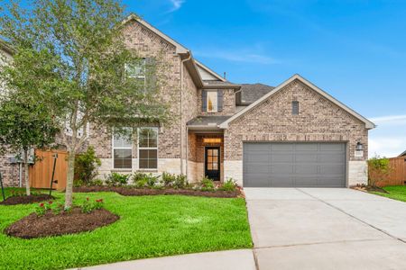 New construction Single-Family house 21402 Villa Spruce Ln, Tomball, TX 77377 plan Balcones - Premier Series - image
