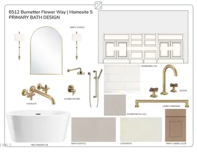 New construction Single-Family house 6512 Burnette Flower Wy, Raleigh, NC 27612 - image