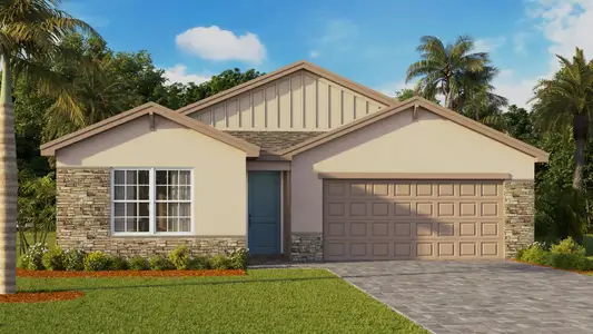 New construction Single-Family house 17752 Shade Tree Lp, Punta Gorda, FL 33982 plan LAKESIDE - image
