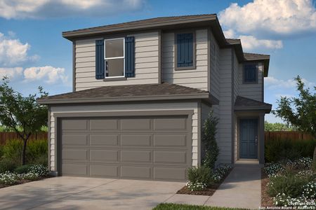 New construction Single-Family house 12930 Bone Dry Ln, Von Ormy, TX 78073 - image