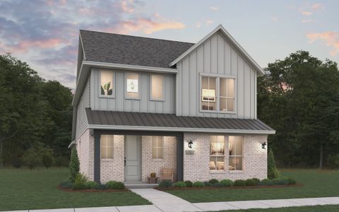 New construction Single-Family house 8312 Flameleaf Trl, Denton, TX 76226 plan Morris - image