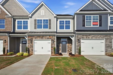 New construction Townhouse house 211 Viburnum Rd, Waxhaw, NC 28173 plan Ashland - image