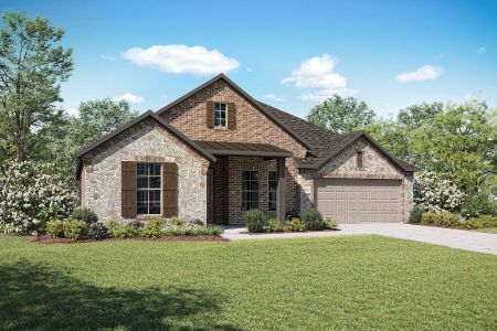 New construction Single-Family house 2410 Cascade Ct, Midlothian, TX 76065 plan Bryson - image