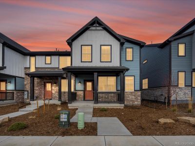 New construction Townhouse house 21183 E 63Rd Drive, Aurora, CO 80019 - photo 0