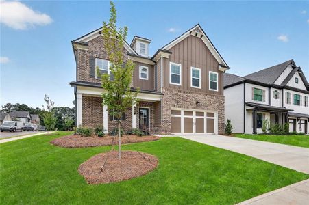 New construction Single-Family house 652 Secret Garden Ln, Dacula, GA 30019 plan Brooke UHP - image