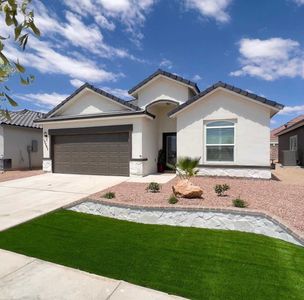 New construction Single-Family house El Paso, TX 79927 plan Myrtle 1687 SSC - image