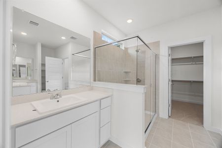 New construction Single-Family house 106 Divisadero Dr, Hutto, TX 78634 plan Trinity - image 12