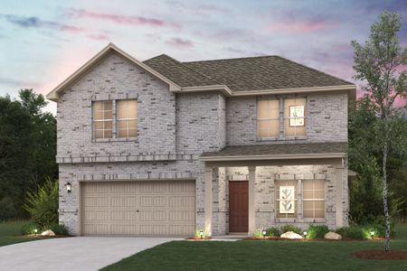 New construction Single-Family house 2224 Golden Hoof Dr, Sherman, TX 75092 plan Norman - image