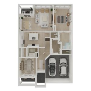 New construction Single-Family house 3201 Calm Prairie Ln, League City, TX 77573 plan Omaha - image 6