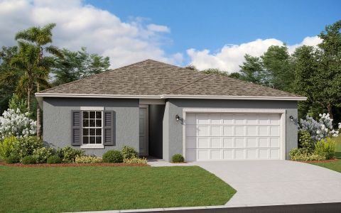 New construction Single-Family house 3509 Yarian Drive, Haines City, FL 33844 - photo 0