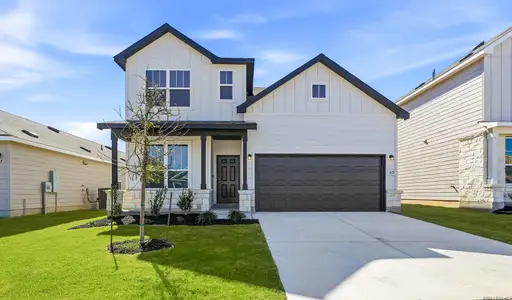 New construction Single-Family house 421 Raven Row, Marion, TX 78124 plan Dinero - image