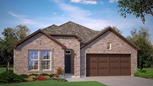 New construction Single-Family house 15136 Green Bluff Dr, Fort Worth, TX 76008 Las Cruces- photo 0