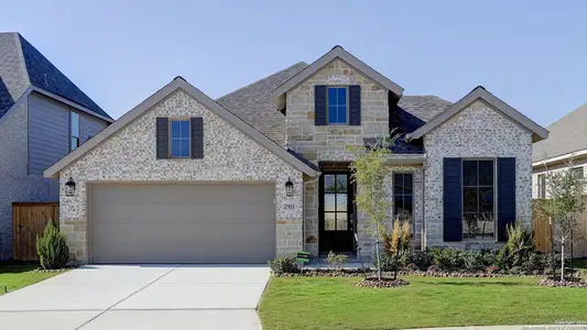 New construction Single-Family house 2911 Eagle Rise, San Antonio, TX 78245 plan 2513W - image