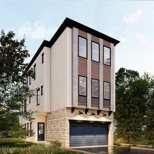 New construction Single-Family house 1525 Caywood Lane, Unit D, Houston, TX 77055 - photo 0