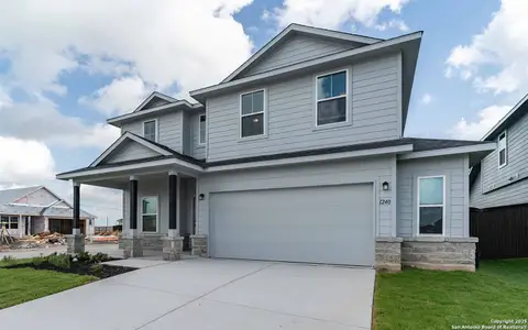 New construction Single-Family house 1240 Sweden, Seguin, TX 78155 plan Concho - image