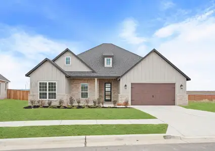 New construction Single-Family house 101 W Luna Blue Ln, Jarrell, TX 76537 plan Fairview - image