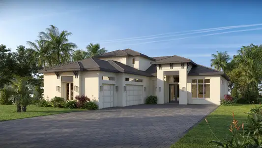 New construction Single-Family house 103 Strand Dr, Indian River Shores, FL 32963 plan Caspian - image