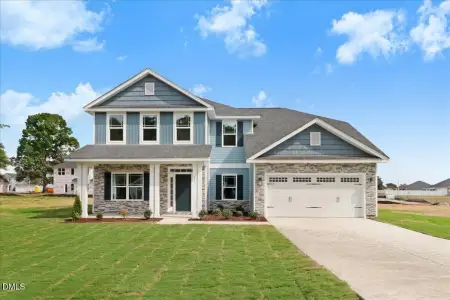 New construction Single-Family house 308 Hidden Pines Dr, Cameron, NC 28326 plan 3320 - image