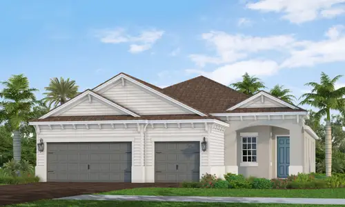 New construction Single-Family house 10078 Crystal Isles Cir, Sarasota, FL 34241 plan Sea Mist - image