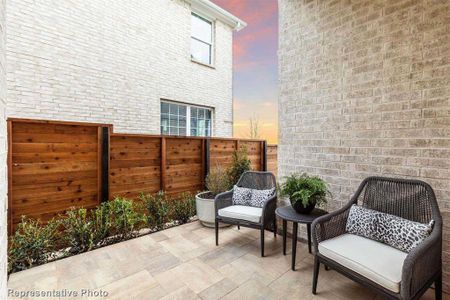 New construction Townhouse house 13925 Watch Hill Ln, Aledo, TX 76008 Ansley Plan- photo 31 31