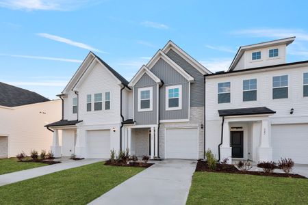 New construction Townhouse house 525 Eversden Dr, Zebulon, NC 27597 Hertford- photo 4 4