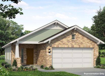 New construction Single-Family house 20942 Carob Tree Ln, Tomball, TX 77377 plan Sorella 1450 - image