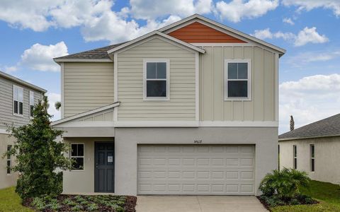 New construction Single-Family house 7845 Peace Lily Ave, Wesley Chapel, FL 33545 Azure- photo 0