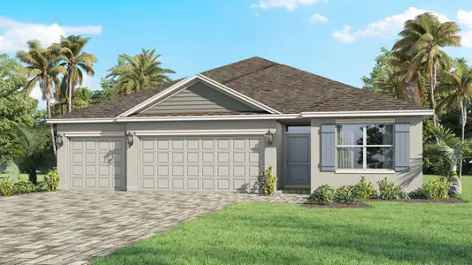 New construction Single-Family house 4220 Hollingsworth Dr Se, Palm Bay, FL 32909 plan Madison - image