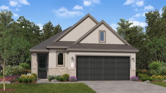 New construction Single-Family house 6727 Iron Clover Drive, Katy, TX 77493 Everett II- photo 0