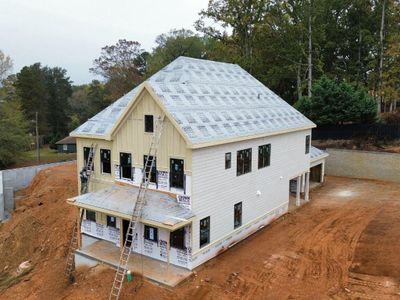 New construction Single-Family house 5912 Lights Ferry Road, Flowery Branch, GA 30542 Danville- photo 1 1