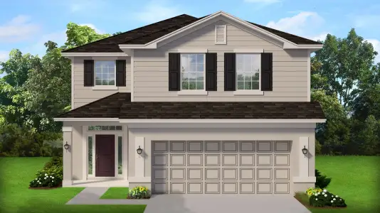 New construction Single-Family house 11632 Grace Rd, Weeki Wachee, FL 34614 plan 2405 - image