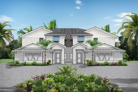 New construction Duplex house 304 Monet Trl, Bradenton, FL 34212 plan Naples - image