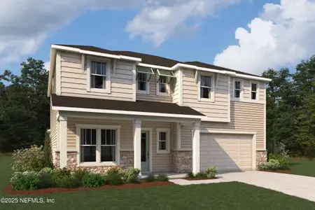 New construction Single-Family house 57 Adirondack Dr, St. Johns, FL 32259 plan Rowan - image