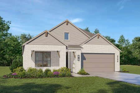 New construction Single-Family house 12006 Grassy Bend Dr, Mont Belvieu, TX 77523 plan Weston Plan - image